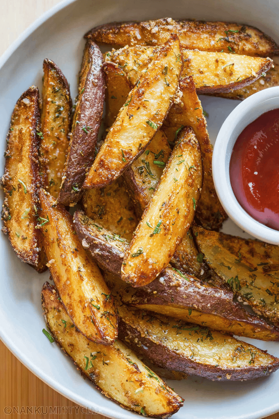Oven Baked Potato Wedges