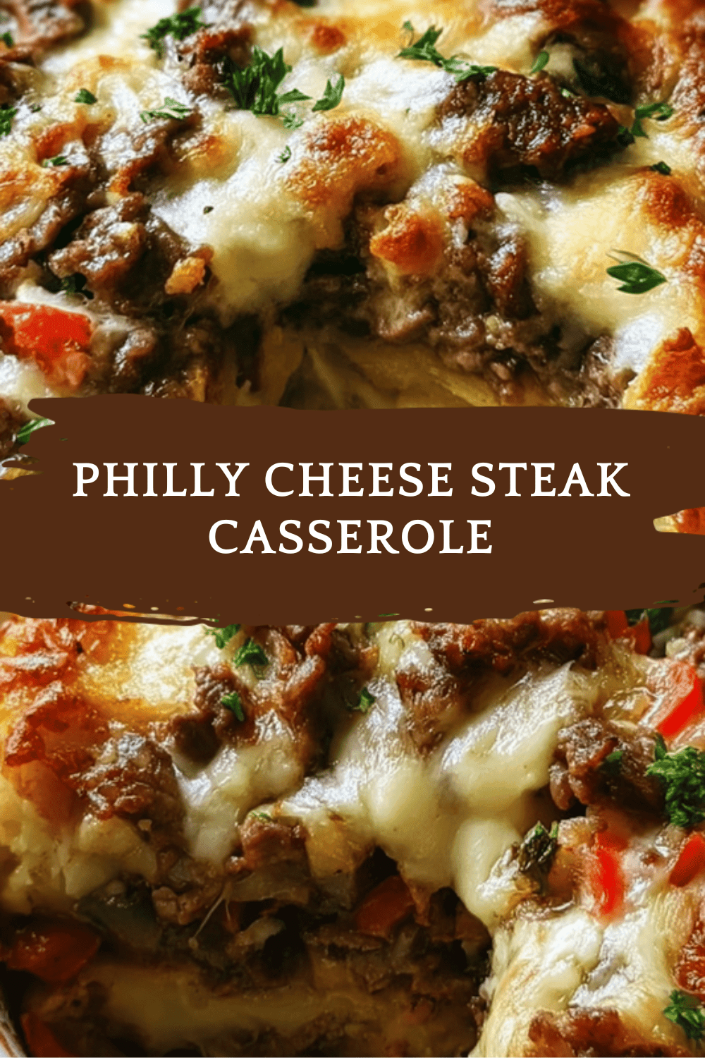 Philly Cheese Steak Casserole Recipe With Melty Cheese And Tender Beef 6 Philly Cheese Steak Casserole