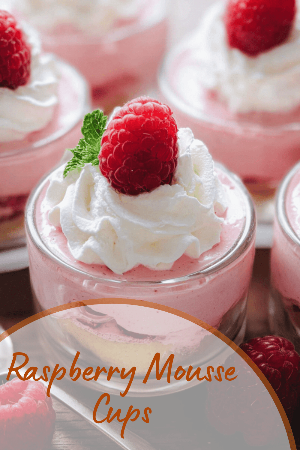 Raspberry Mousse Cups