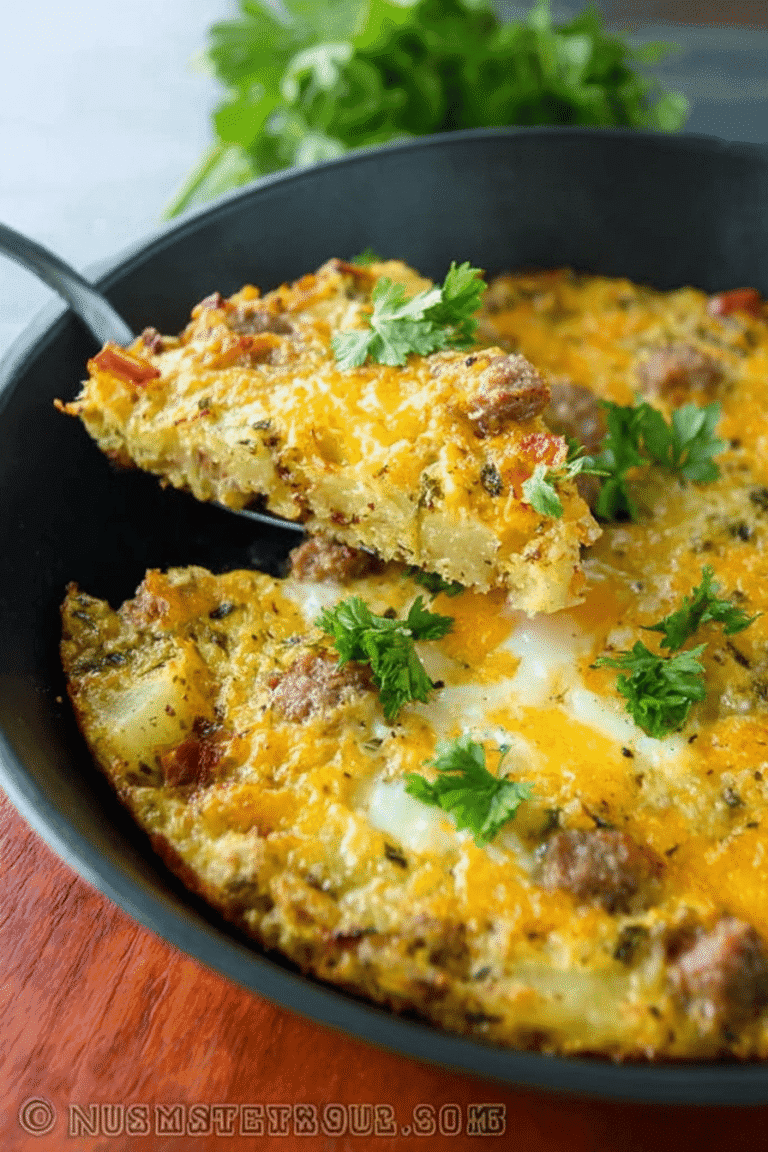 Sausage Potato And Egg Skillet 14.Png
