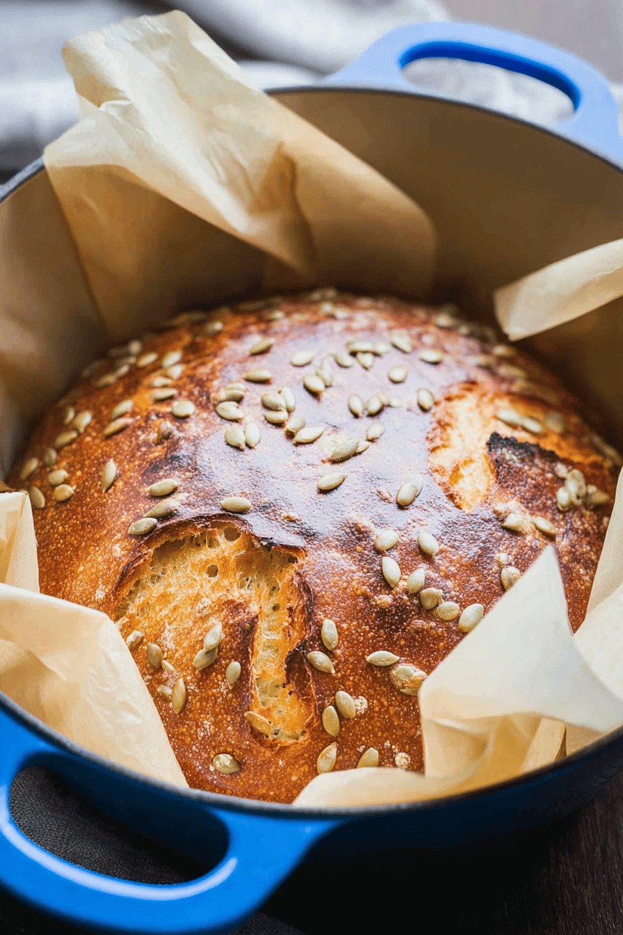 Seed Dutch Oven Bread