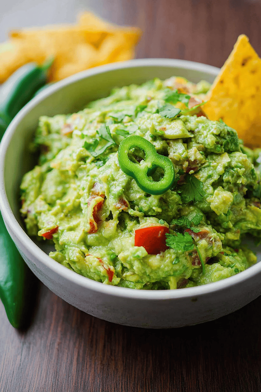 Spicy Guacamole Recipe