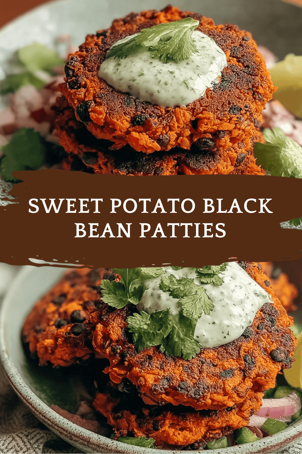 Sweet Potato Black Bean Patties
