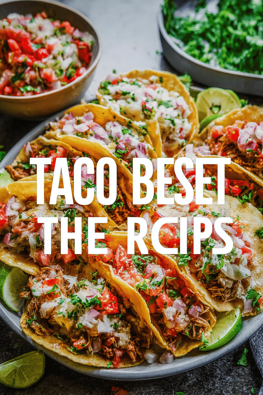 Ground Beef Tacos Recipe With Simple Seasonings And Fresh Toppings 6 Taco Recipes