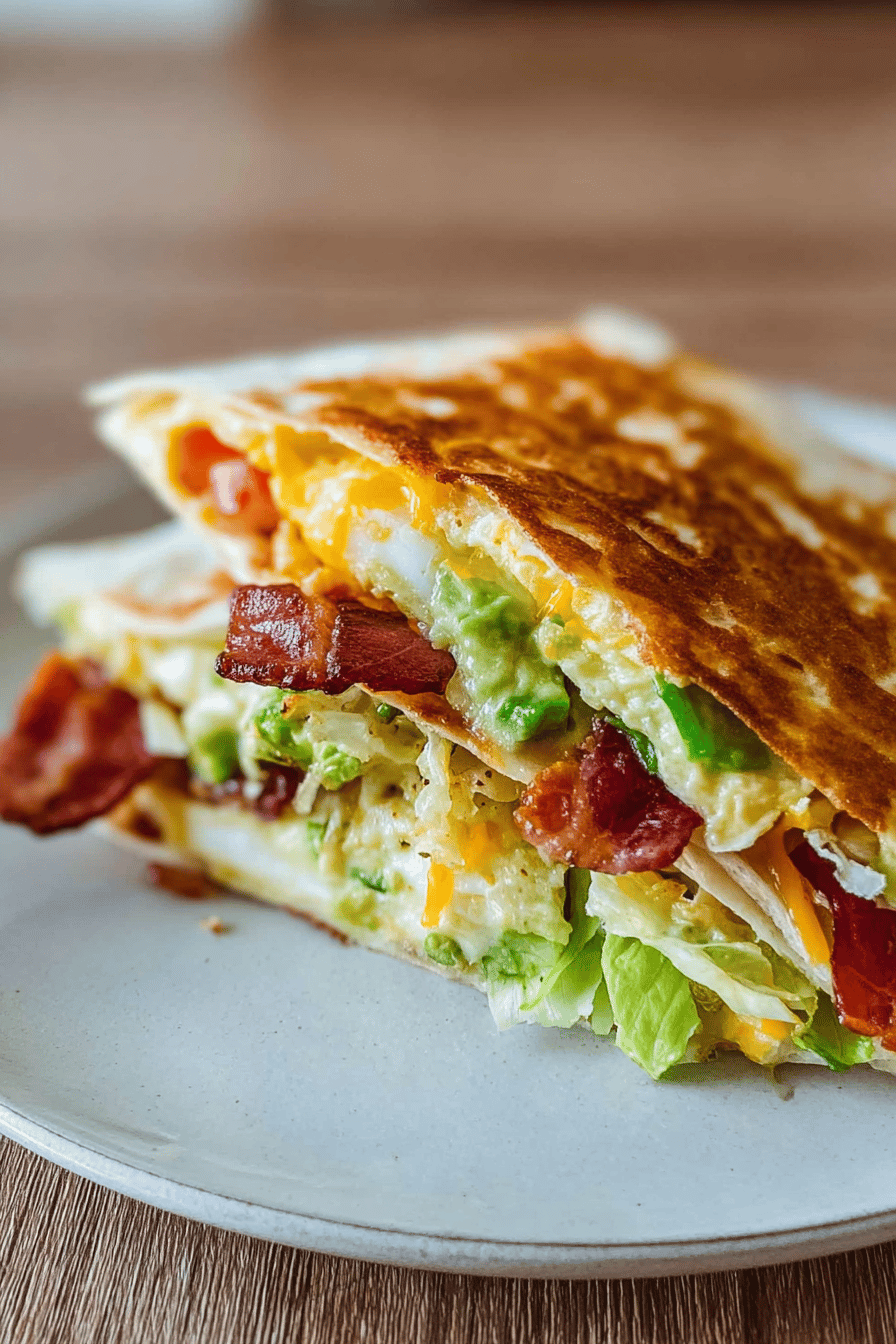 Tortilla Breakfast Wrap