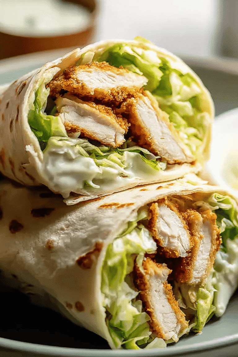Air Fryer Chicken Caesar Wraps 97.Png