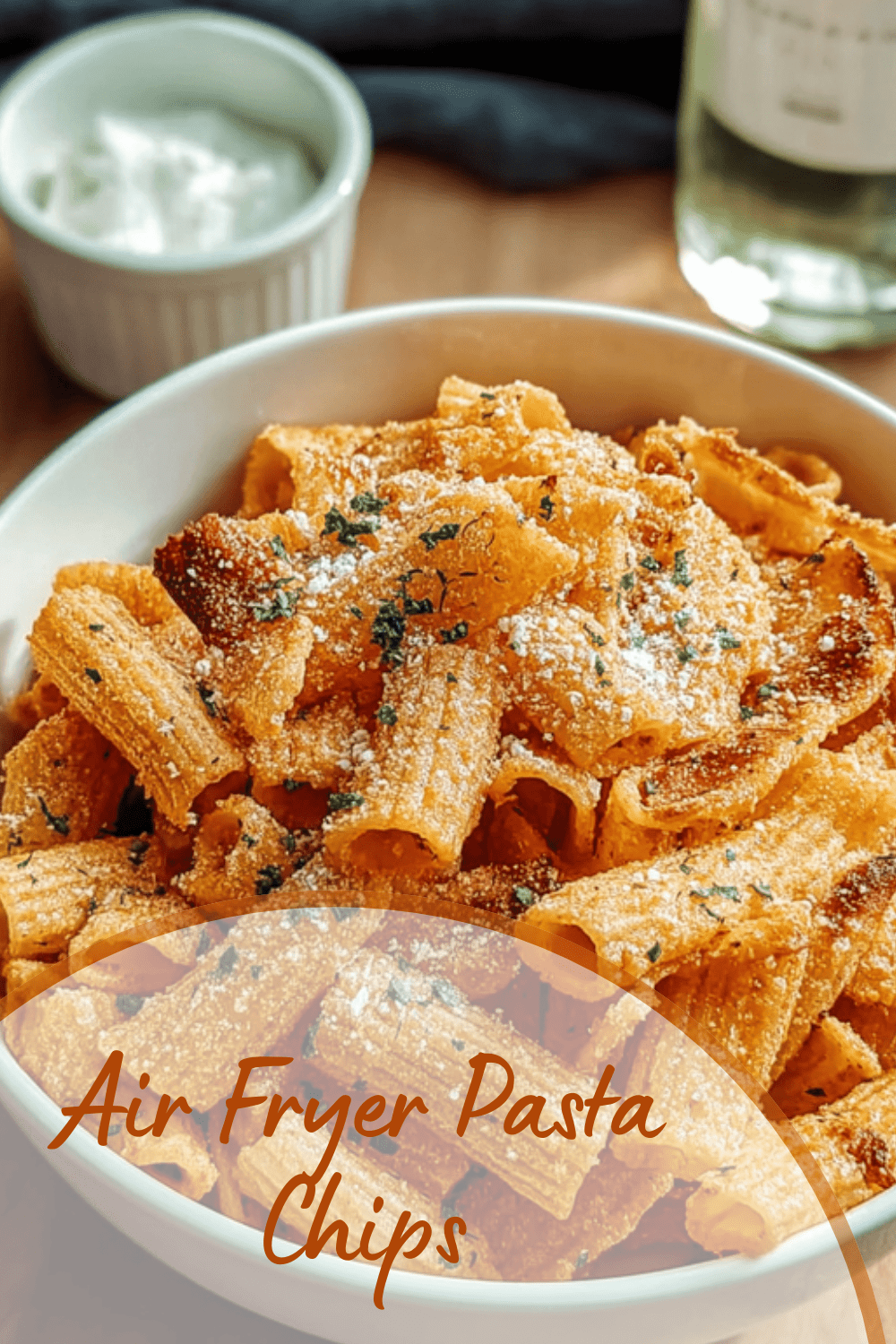 Air Fryer Pasta Chips