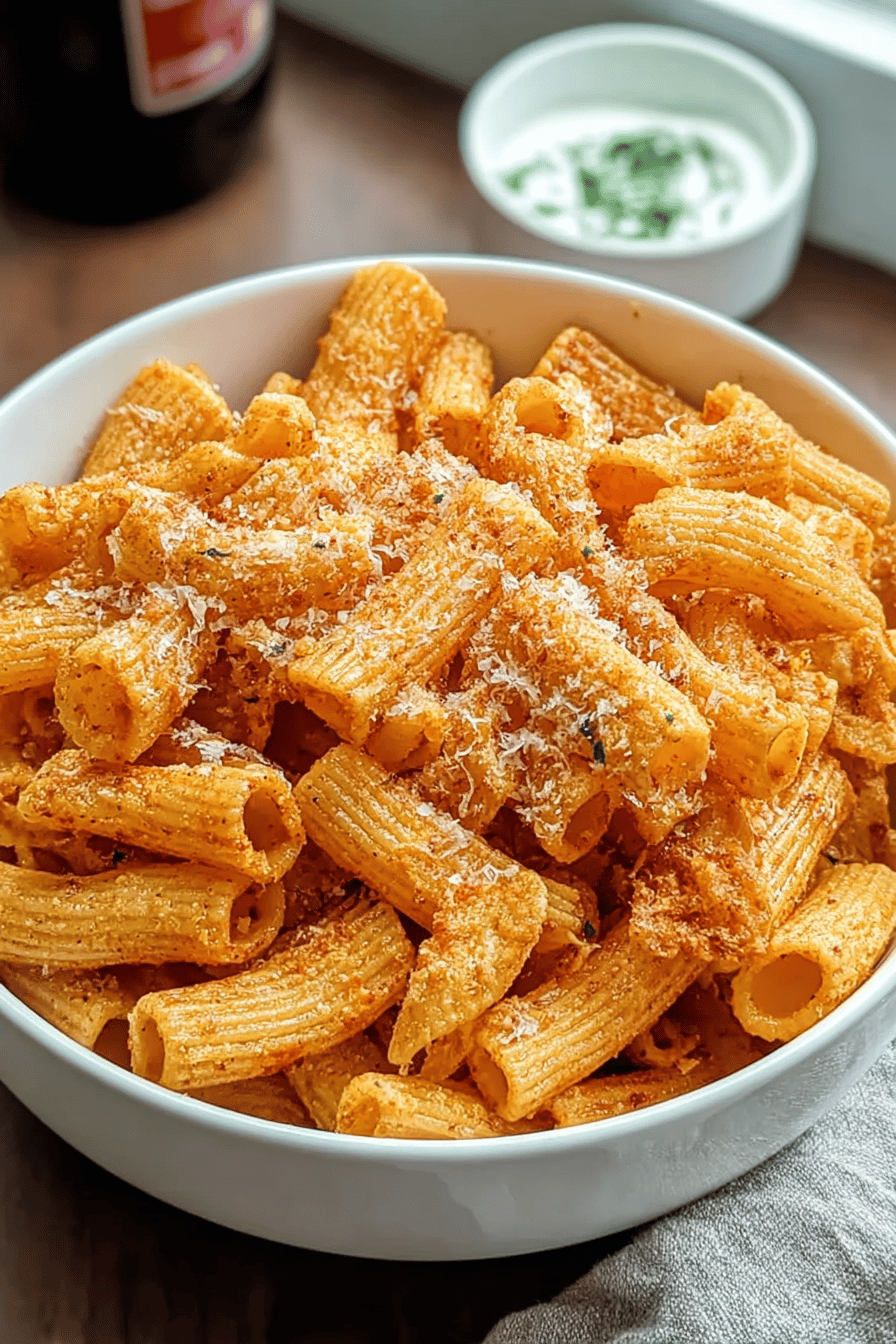 Air Fryer Pasta Chips