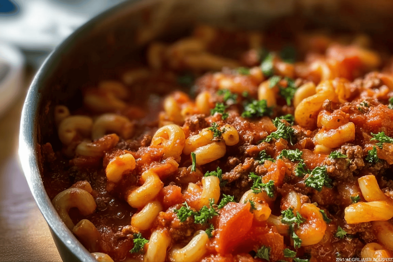 Easy Goulash Recipe With Simple Ingredients And Hearty Flavor 7 American Goulash