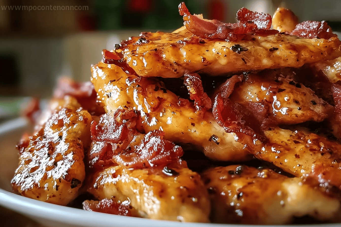 Bacon Brown Sugar Chicken Tenders