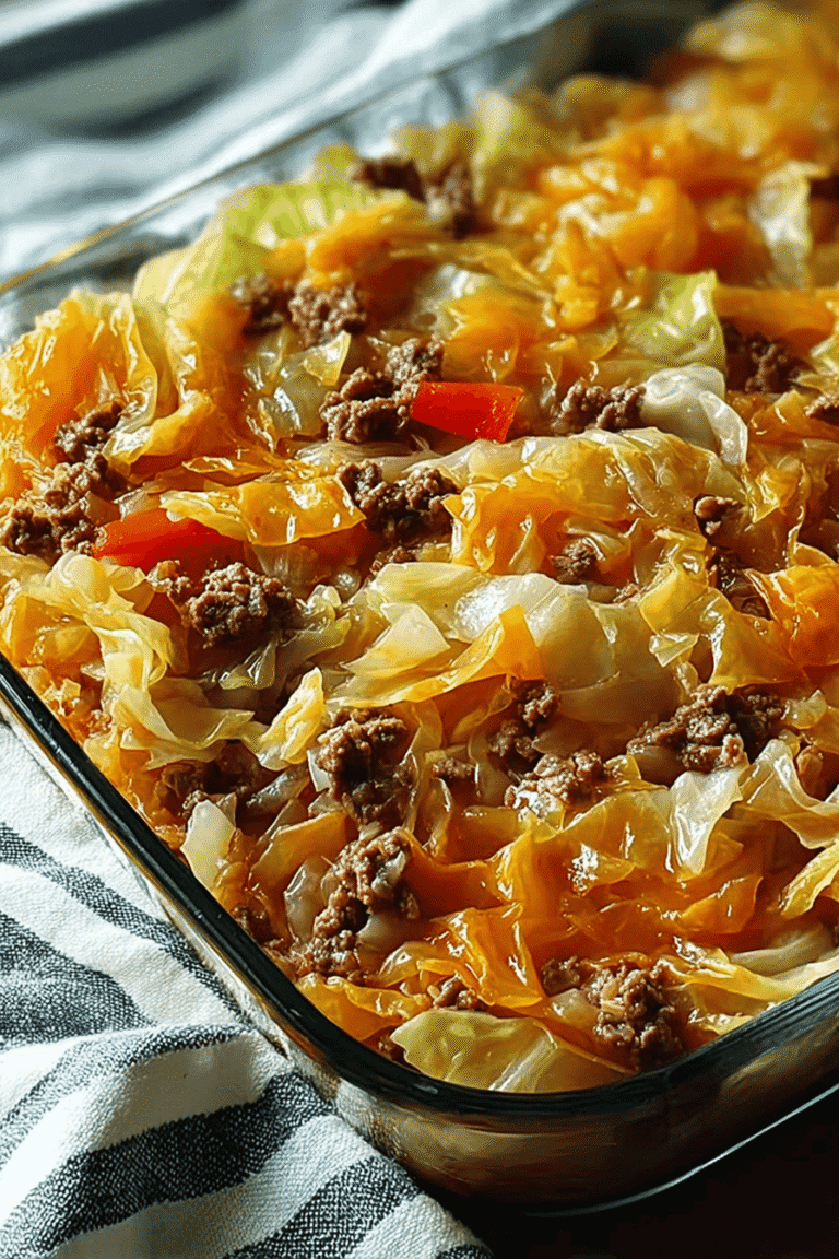 Cabbage Beef Bake Recipe With Comforting Savory Flavors 8 Baked Beef Cabbage 58.Png