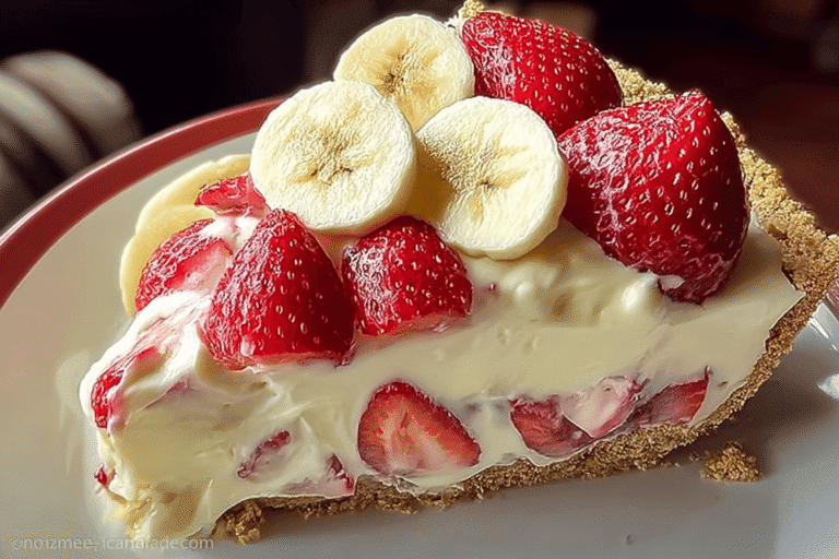 Banana Strawberry Cheesecake 83.Png