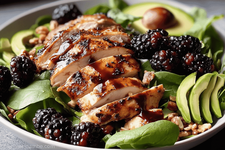 Blackberry Balsamic Grilled Chicken Salad 55.Png