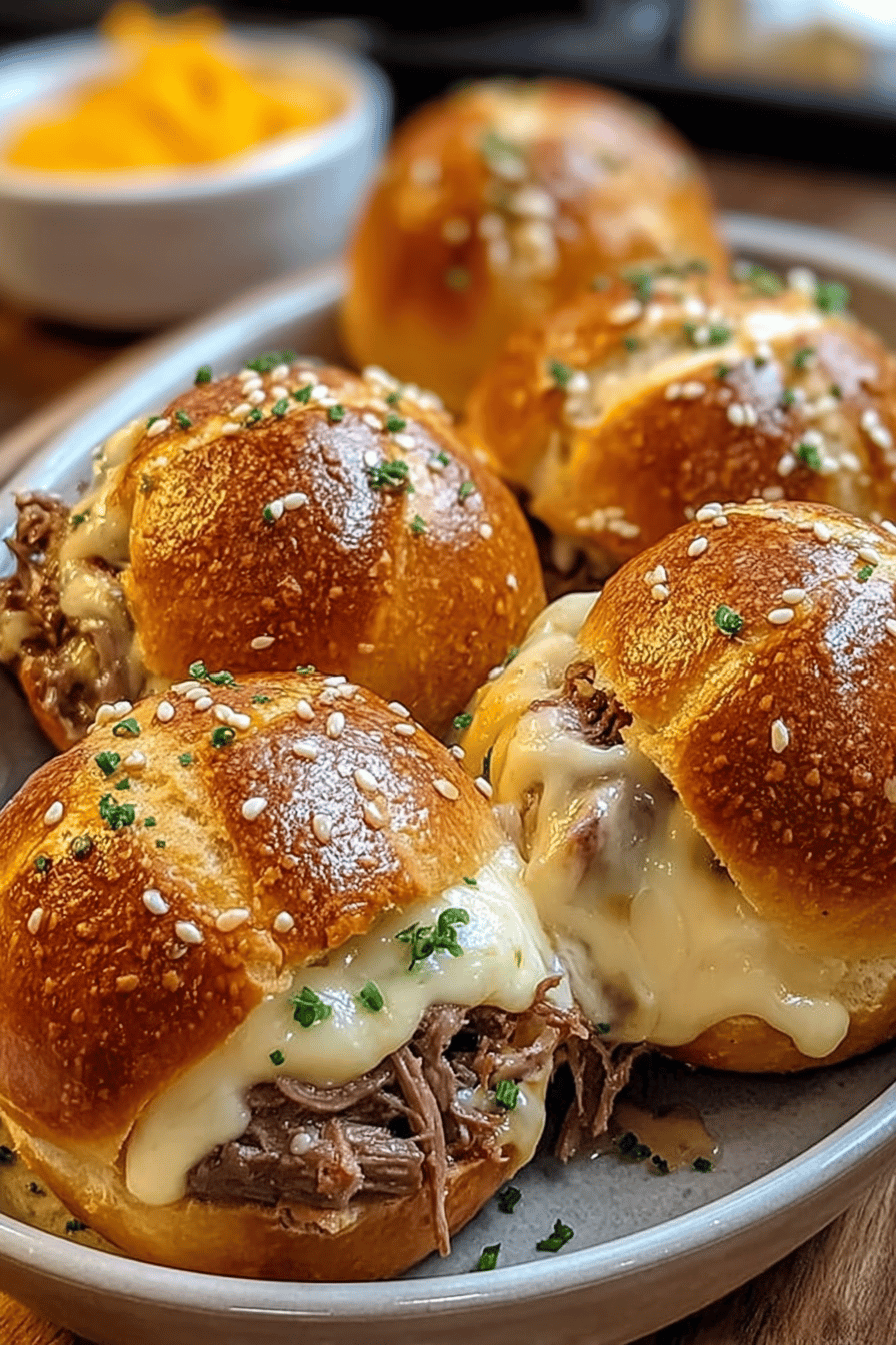 Brisket Beer Cheese Bombs