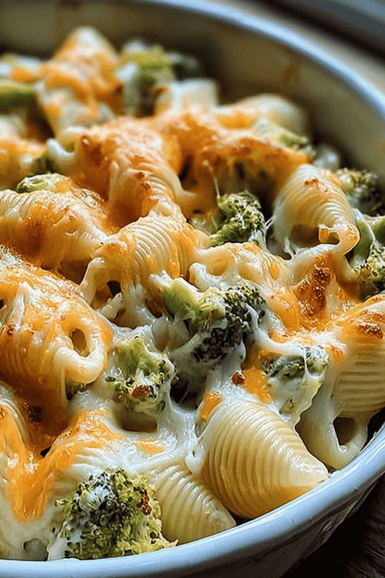 Cheesy Chicken Broccoli Stuffed Shells Recipe For A Savory Meal 8 Broccoli Chicken Cheesy Shells 62.Png