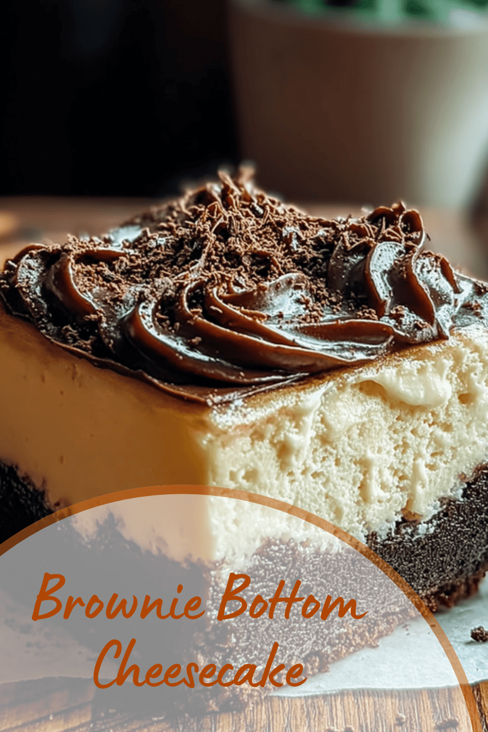 Brownie Bottom Cheesecake