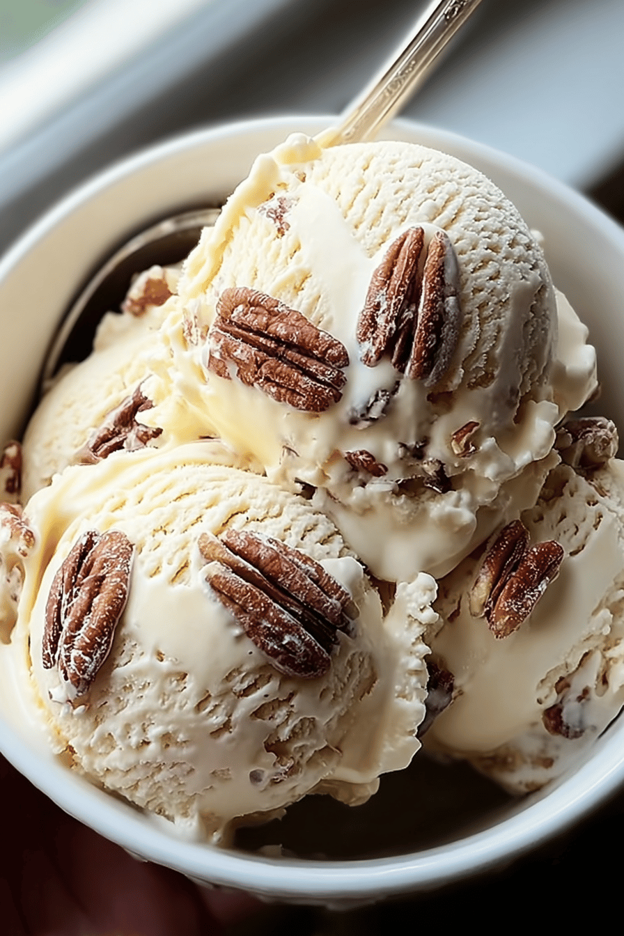 Butter Pecan Ice Cream