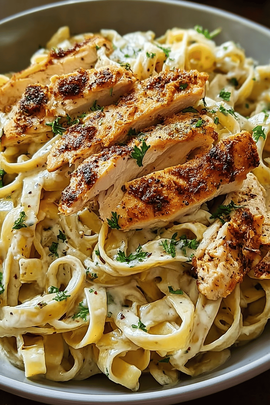 Cajun Chicken Alfredo