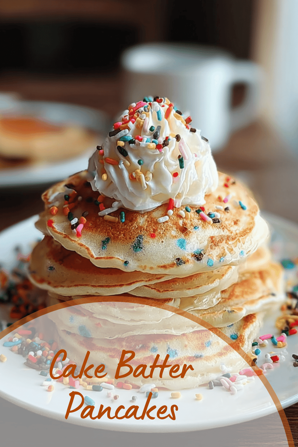 Cake Batter Pancakes