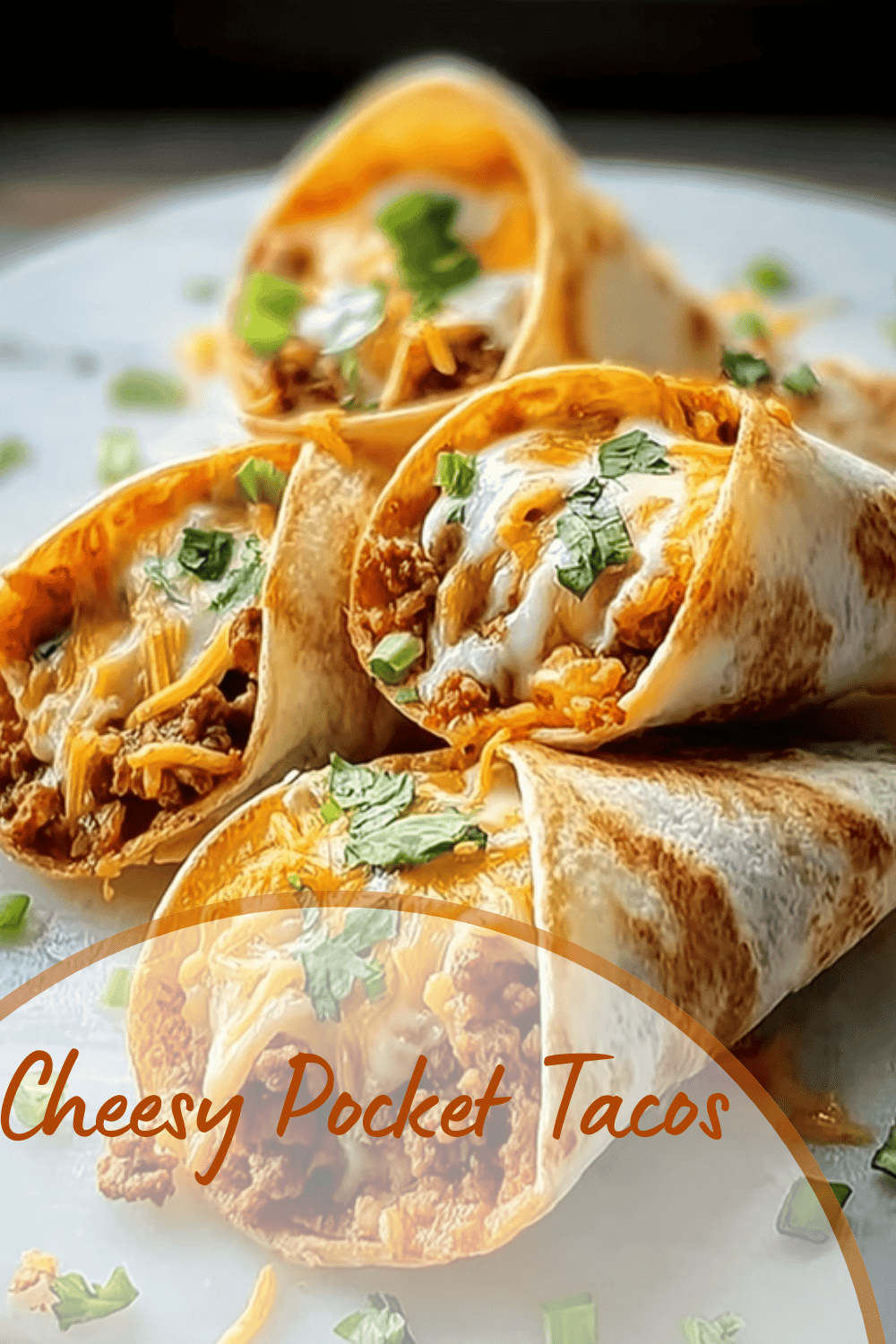 Cheesy Pocket Tacos