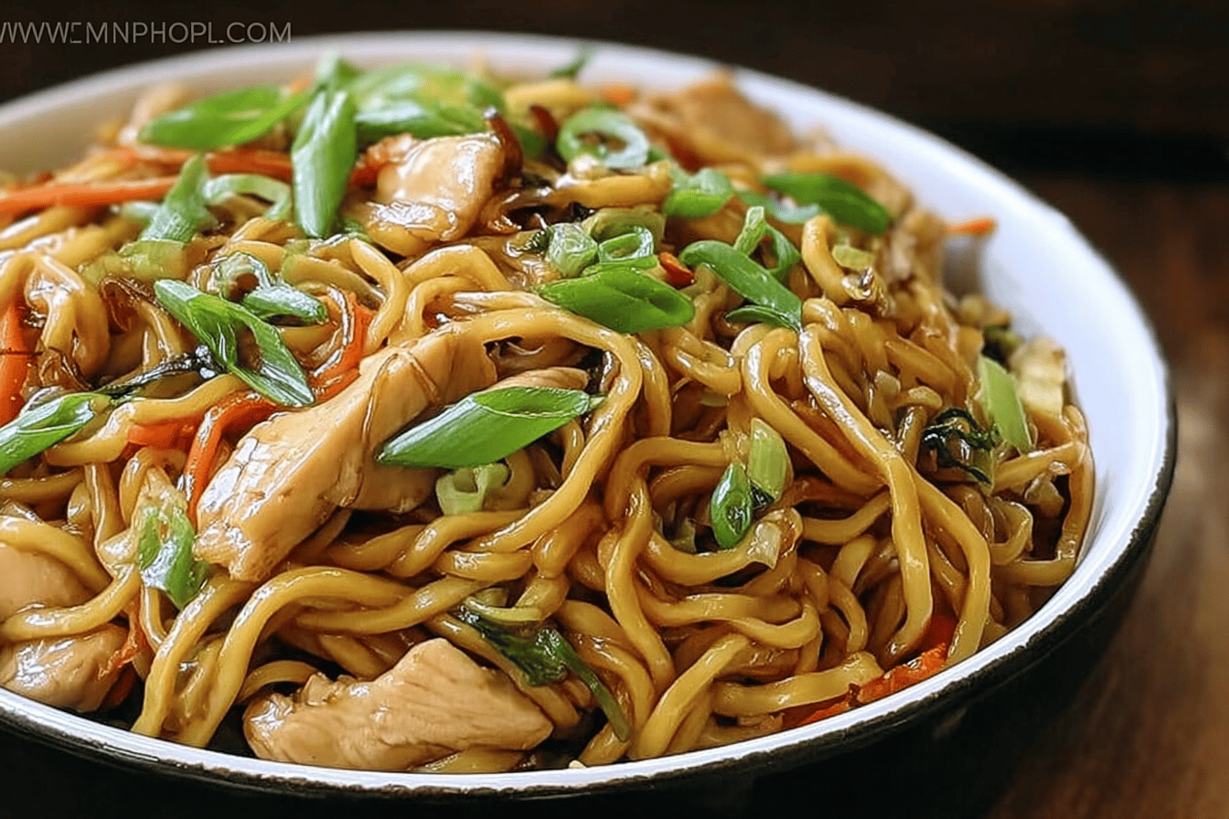 Chicken Lo Mein Recipe For Restaurant-Quality Flavor At Home 6 Chicken Lo Mein