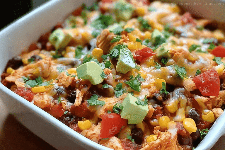 Green Chile Chicken Casserole Recipe With Creamy Sauce And Cheese 8 Chili Chicken Casserole 15.Png