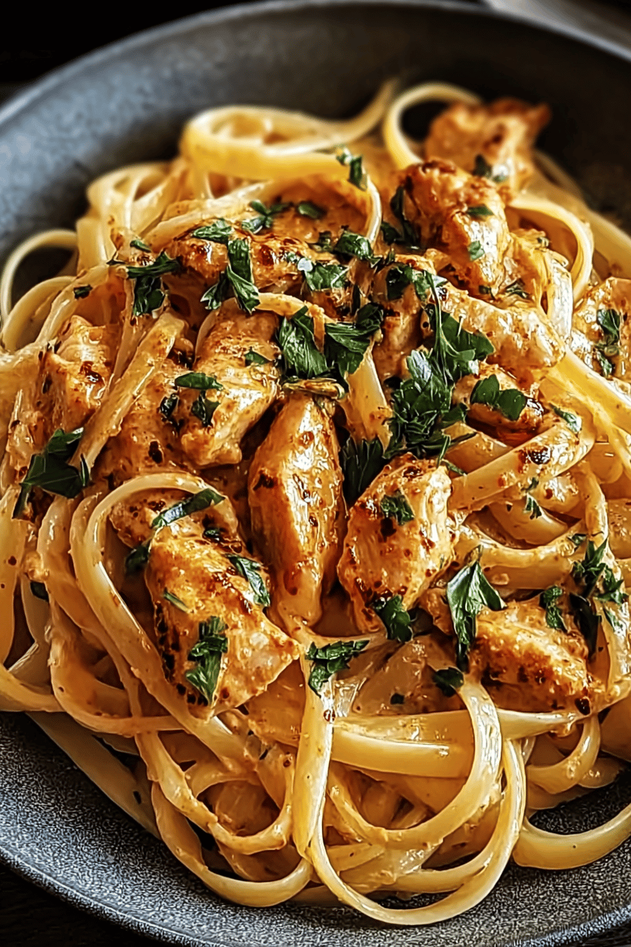 Cowboy Butter Chicken Linguine Recipe With Rich Creamy Sauce 6 Cowboy Butter Chicken Linguine