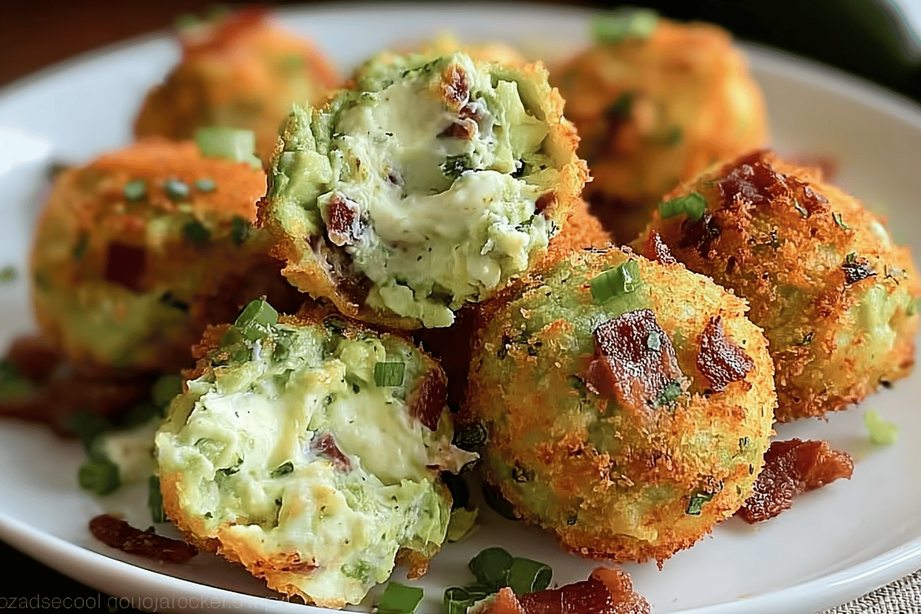 Cream Cheese Avocado Bacon Bites
