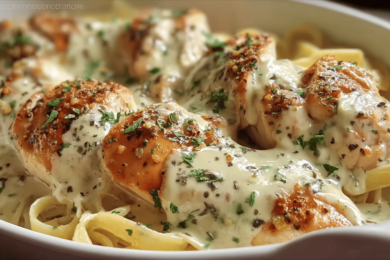 Creamy Caesar Chicken Delight