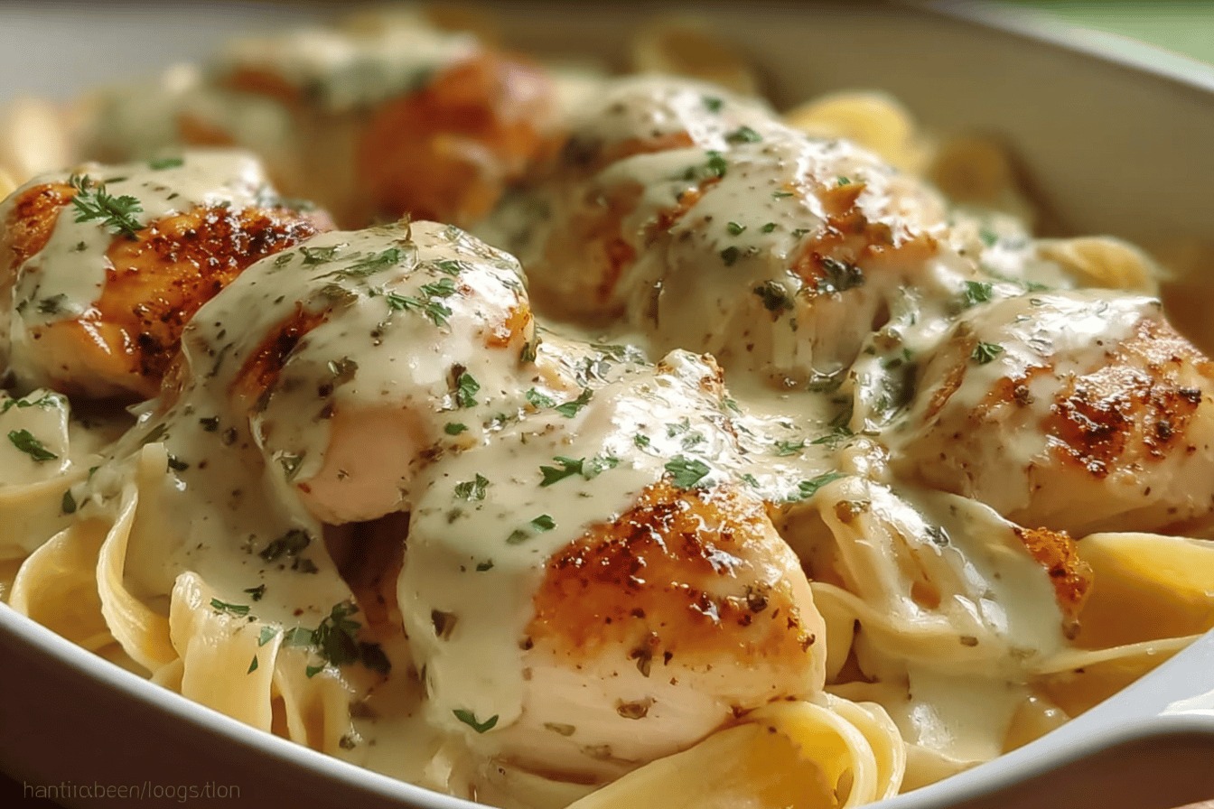 Creamy Caesar Chicken Delight