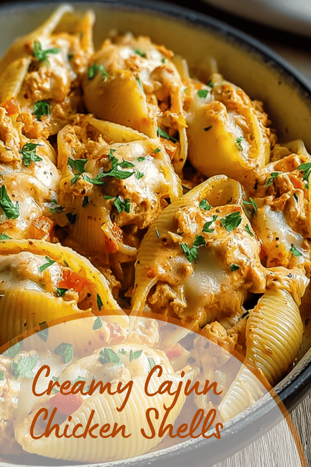 Creamy Cajun Chicken Shells