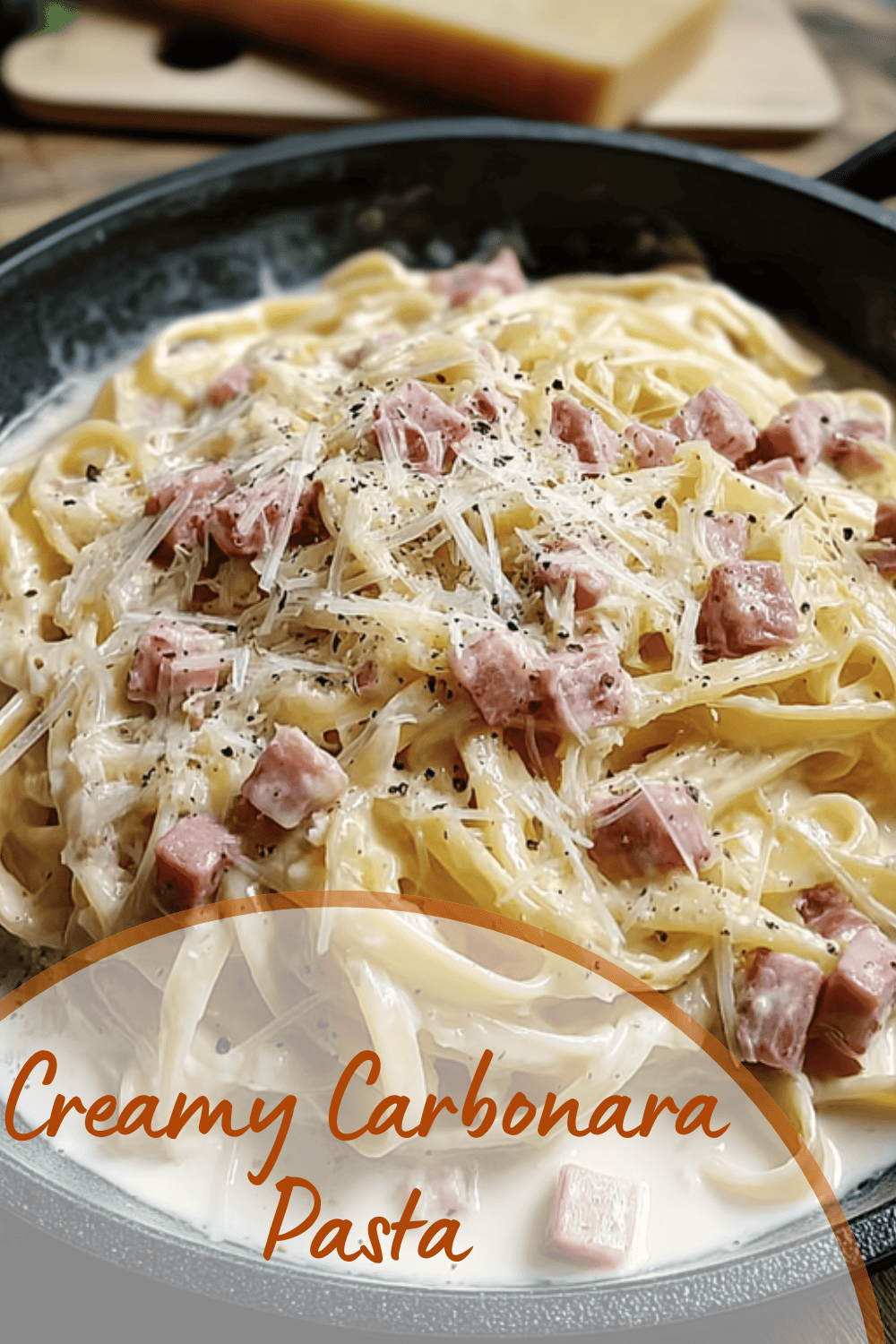 Creamy Carbonara Pasta