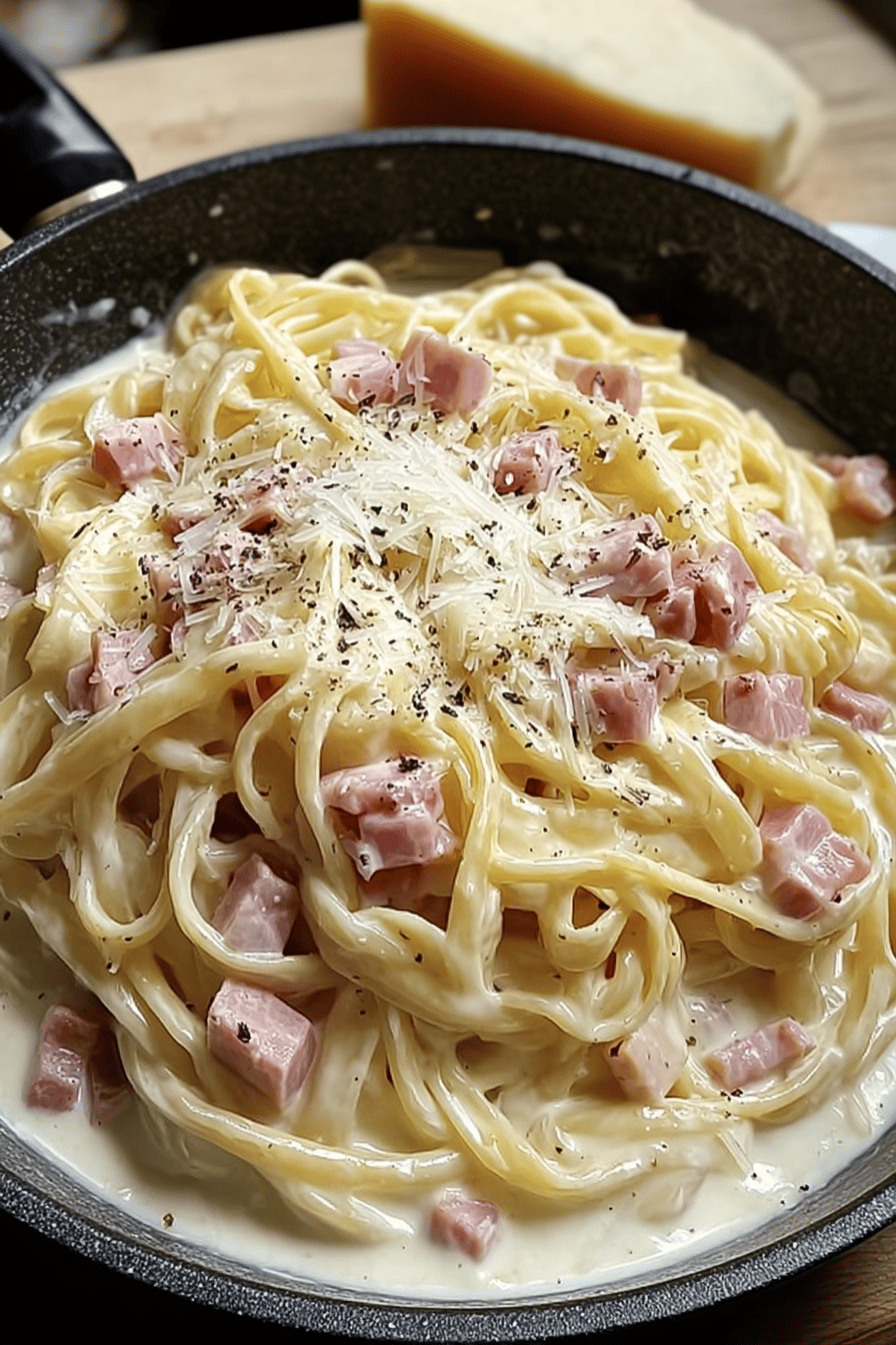 Creamy Carbonara Pasta