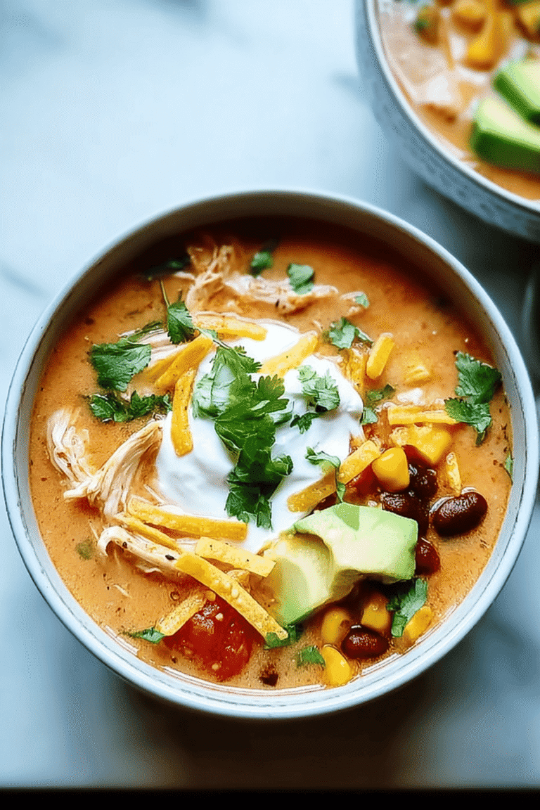 Creamy Chicken Tortilla Soup With Rich Spices And Fresh Ingredients 8 Creamy Chicken Tortilla Soup 43.Png