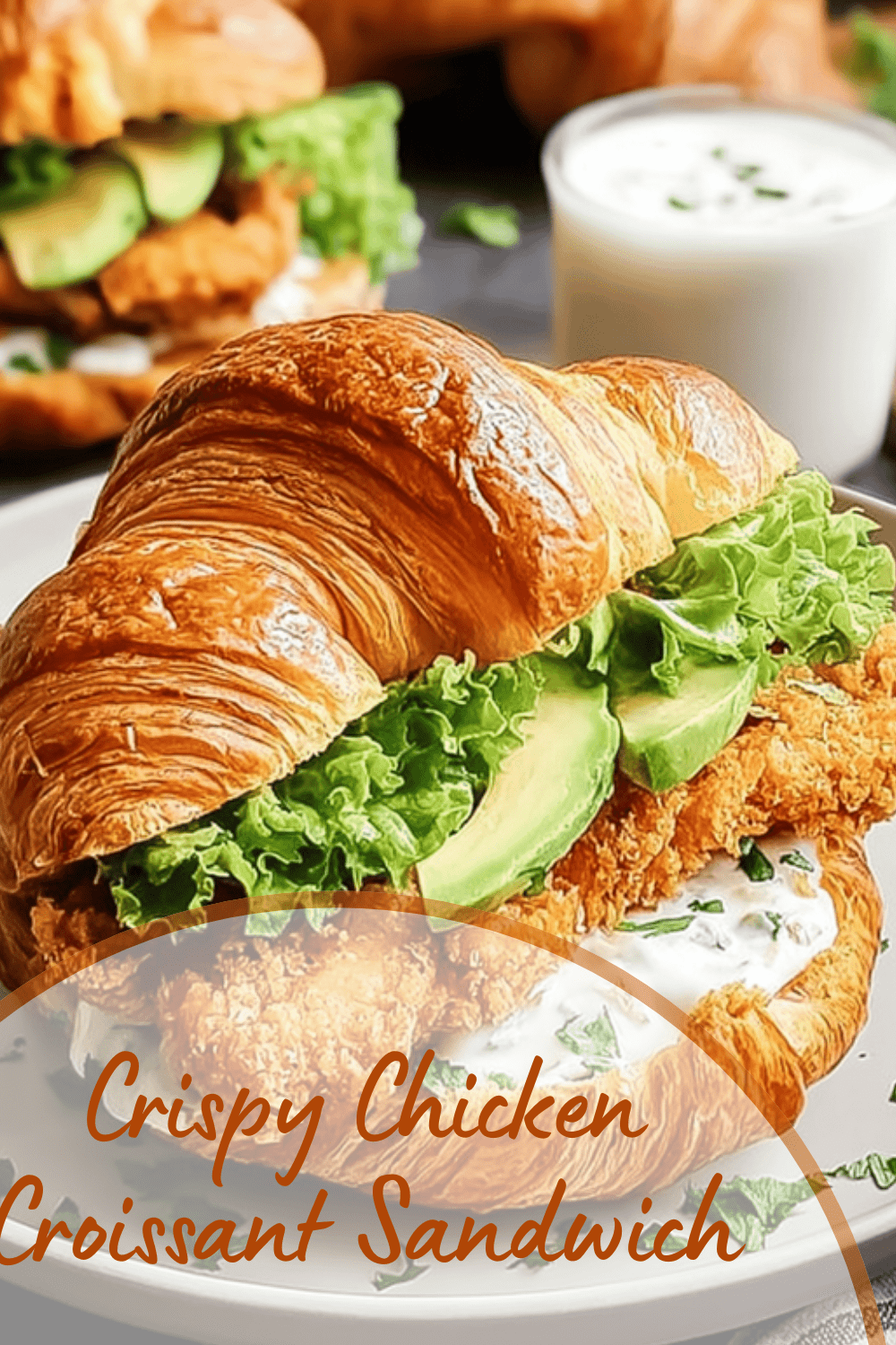 Crispy Chicken Croissant Sandwich