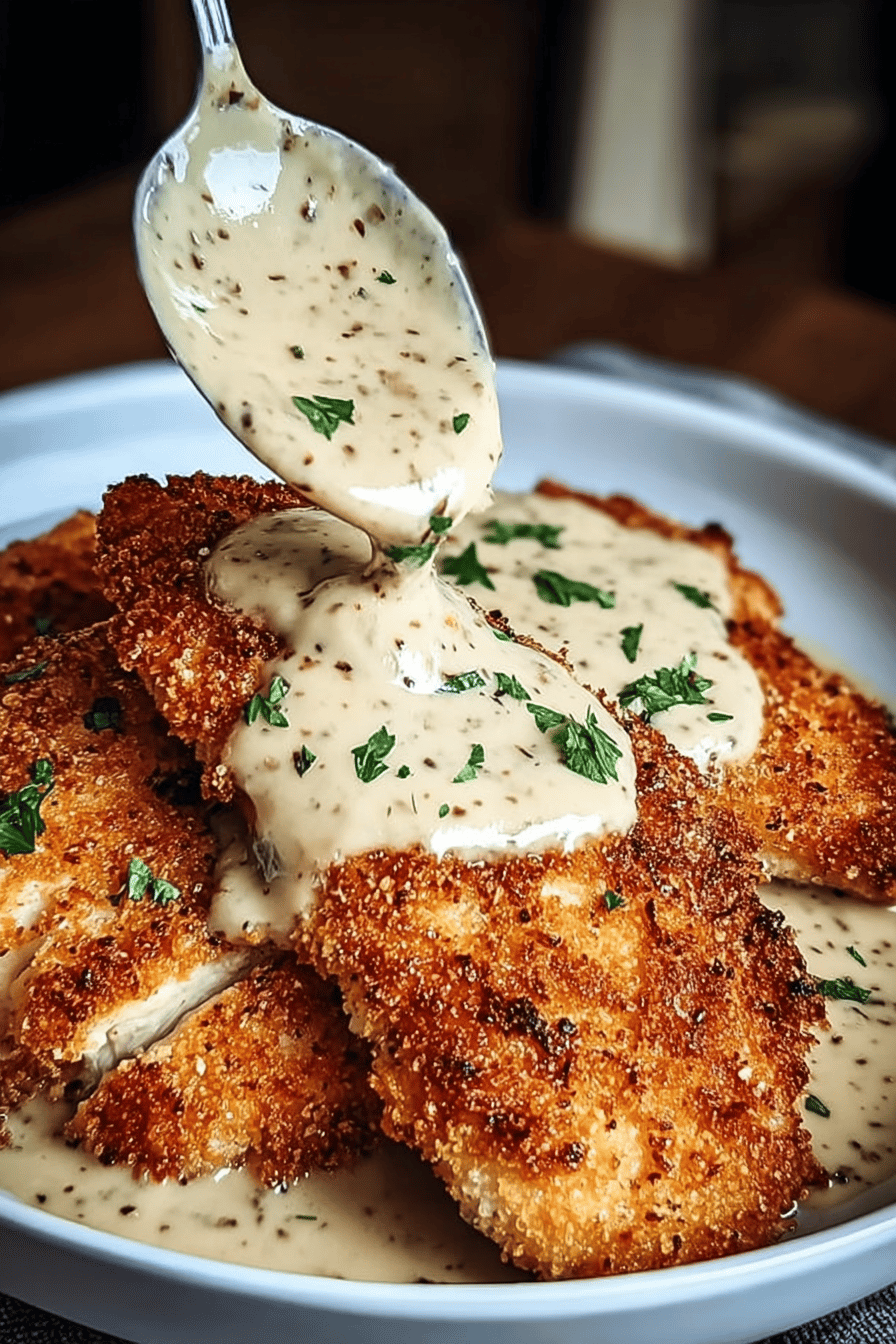 Crispy Chicken Parmesan Garlic