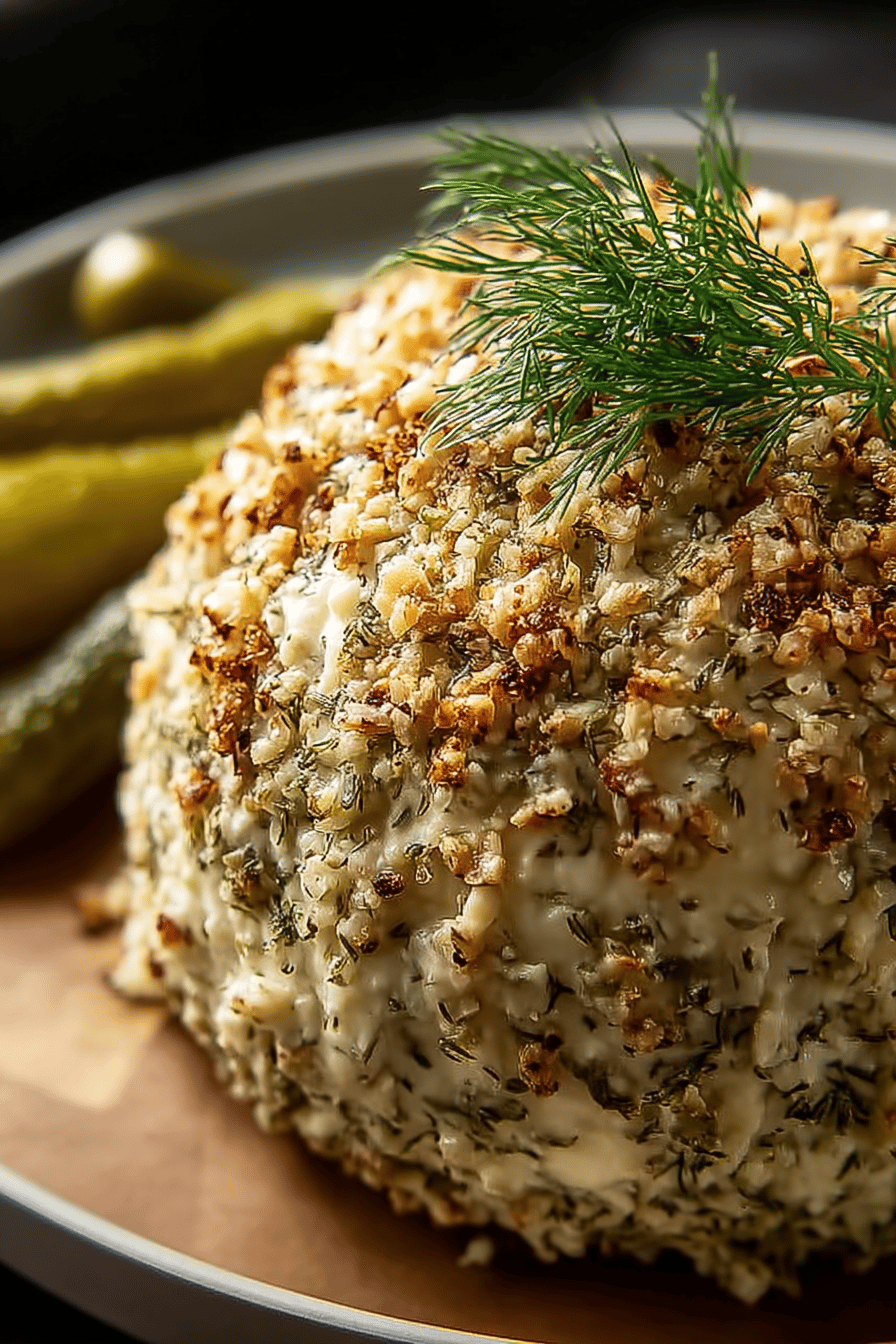 Dill Pickle Cheese Ball