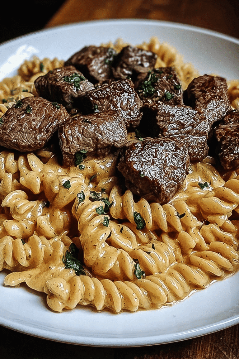 Garlic Butter Steak Cajun Pasta 81.Png