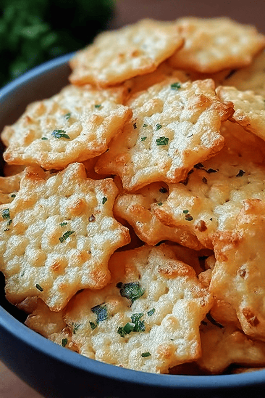 Garlic Ritz Snacks