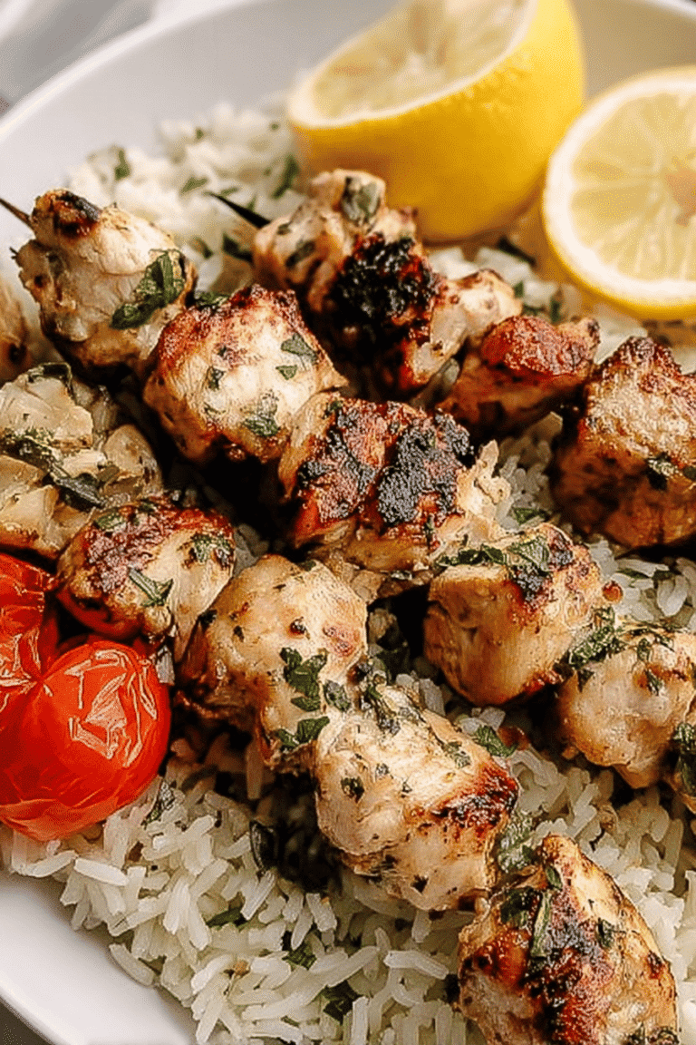 Greek Chicken Souvlaki Lemon Rice 2.Png