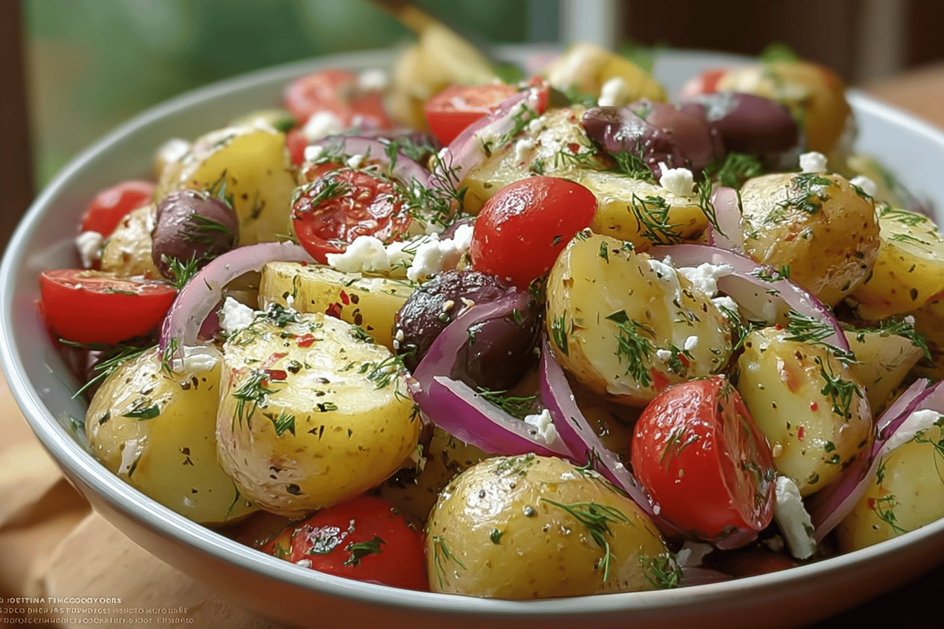 Greek Potato Salad