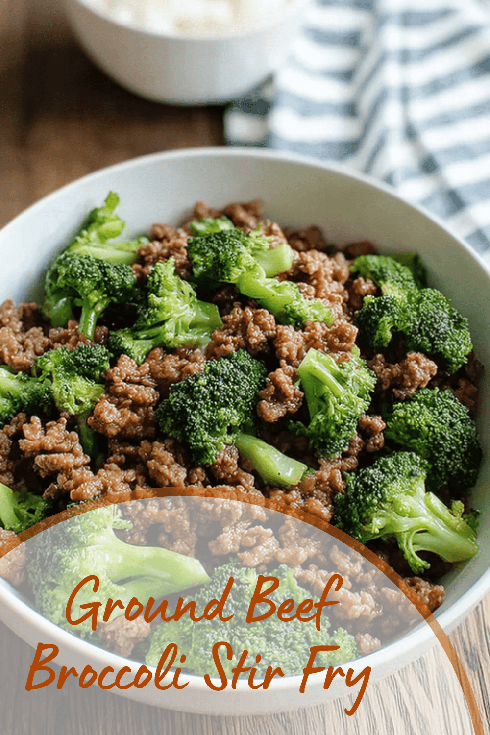 Ground Beef Broccoli Stir Fry