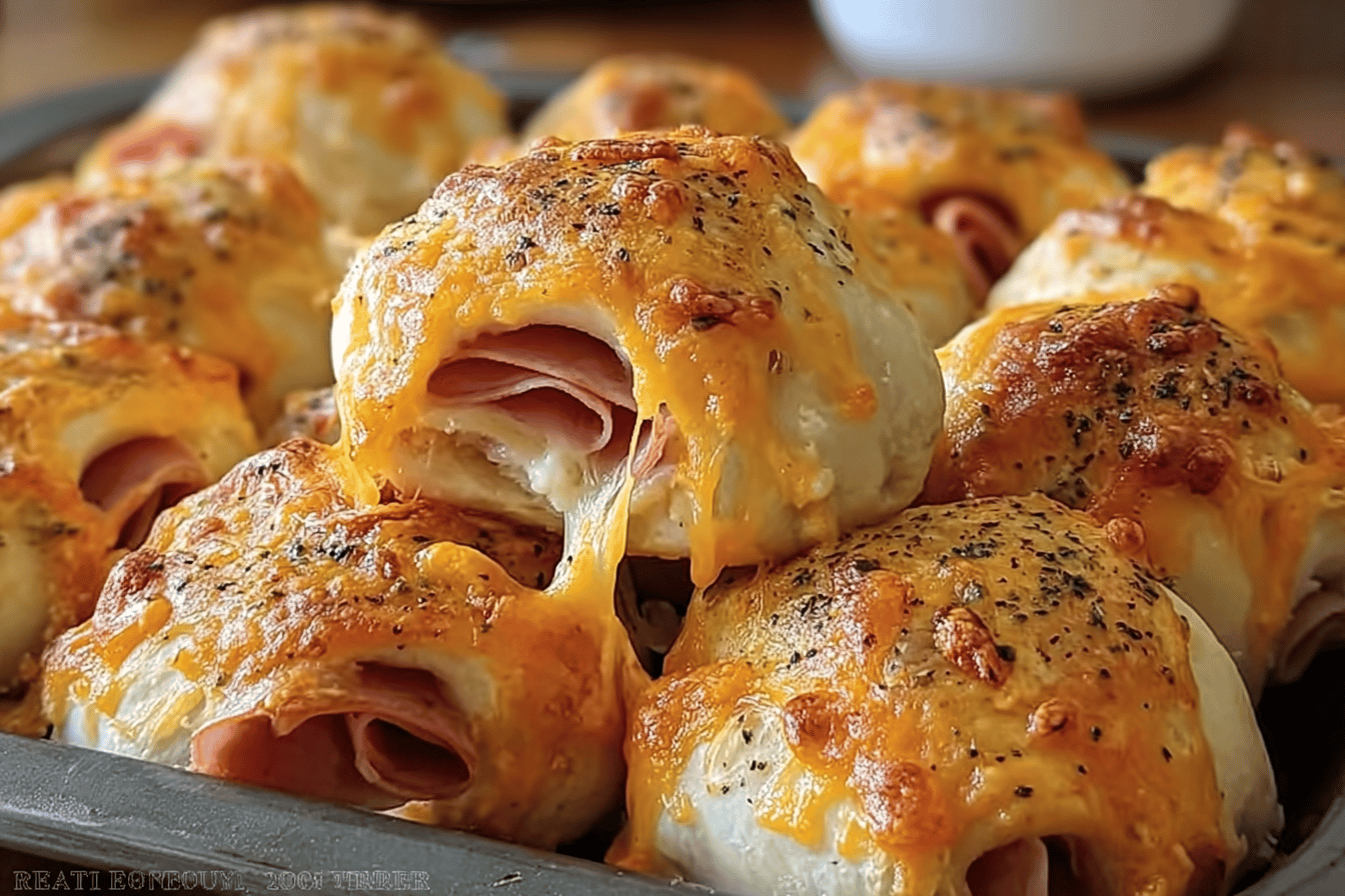 Ham And Cheese Rolls
