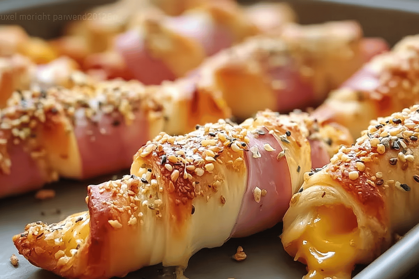 Ham And Cheese Sticks