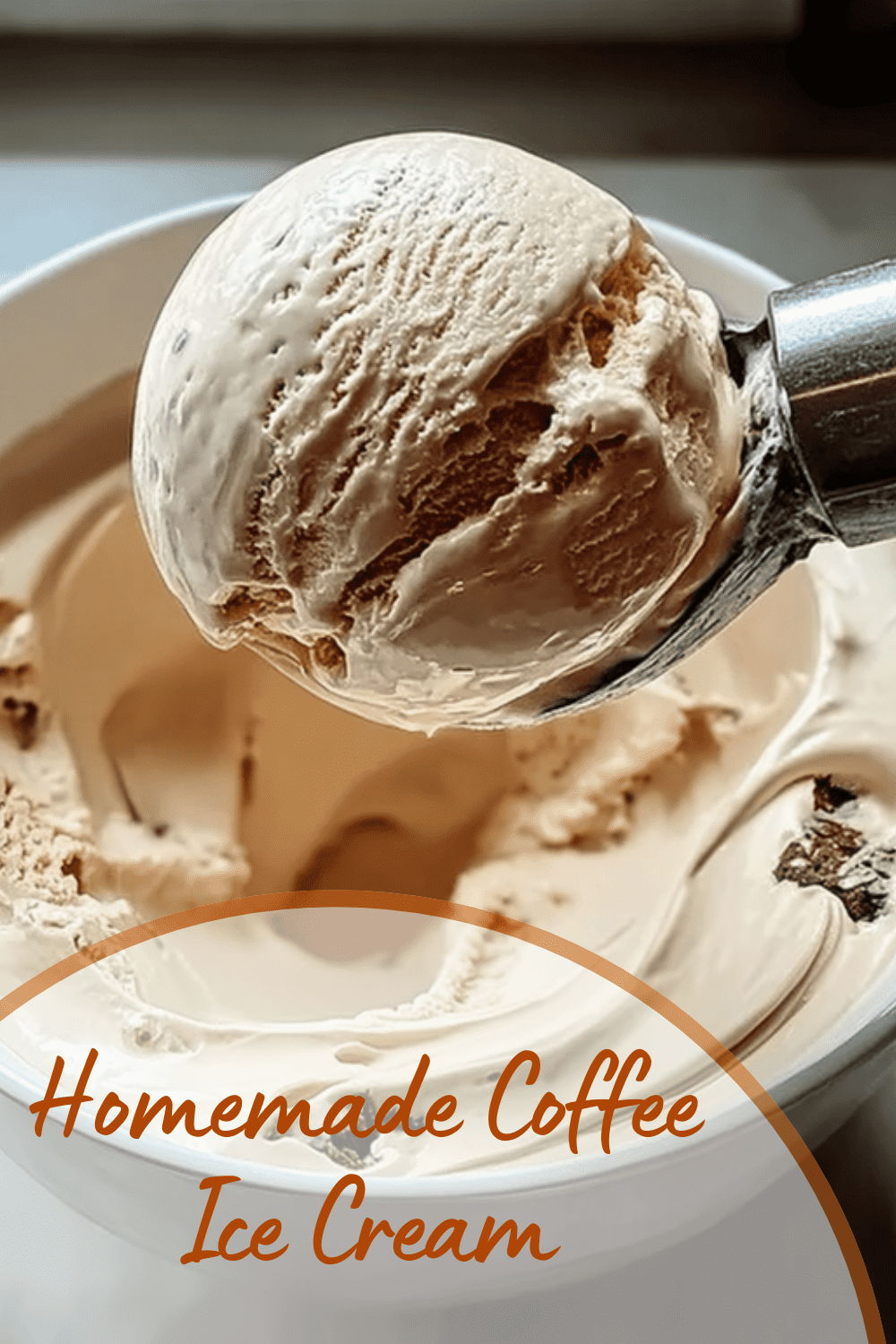 Homemade Coffee Ice Cream