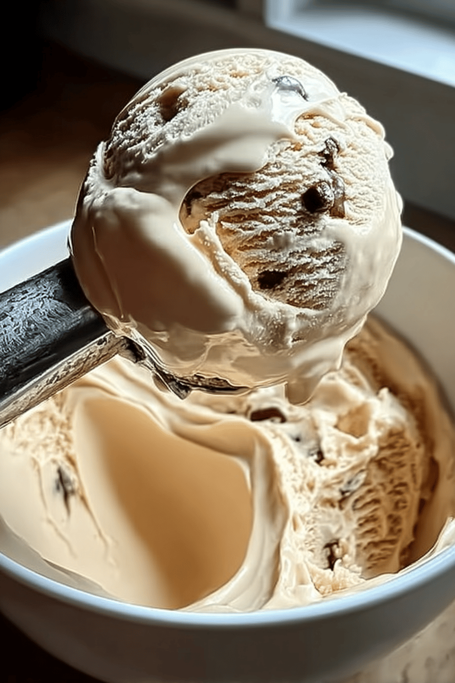 Homemade Coffee Ice Cream