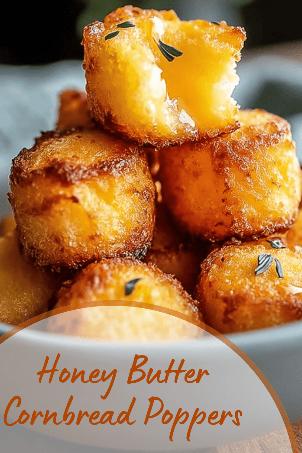Cornbread Poppers Recipe Easy Crispy Bites With Cheese And Jalapeño 7 Honey Butter Cornbread Poppers