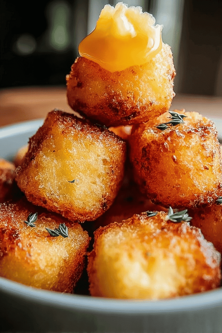 Cornbread Poppers Recipe Easy Crispy Bites With Cheese And Jalapeño 8 Honey Butter Cornbread Poppers 35.Png