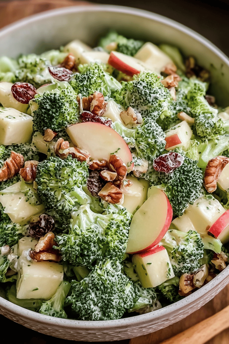 Honeycrisp Apple Broccoli Salad