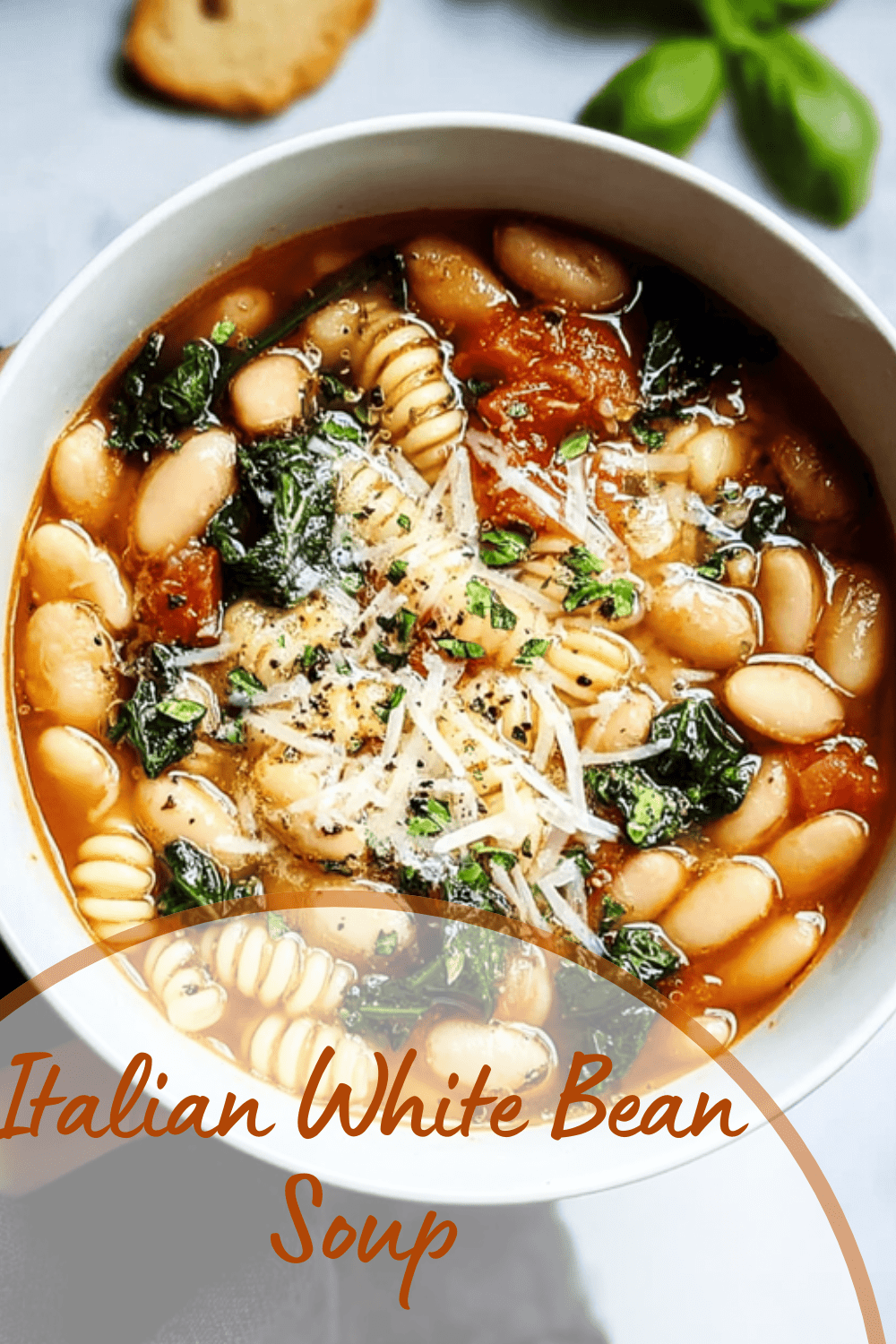 Tuscan White Bean Soup Recipe With Rich Herbs And Garlic Flavor 7 Italian White Bean Soup